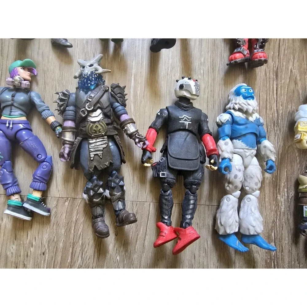 Huge Fortnite Action Figure Mixed Lot - Jazwares Parts, Repair, Custom Fodder 4